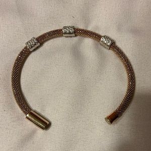 Popcorn mesh flexible magnet clasp bracelet